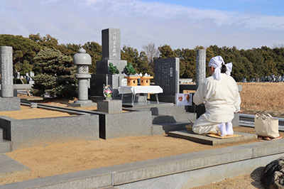 １月19日　今年最初の日垣宮主奥都城祭 