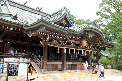 筑波山神社　正式参拝と祭祀