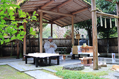 春のみたままつり　神庭における祭祀　奥都城　清谷神座